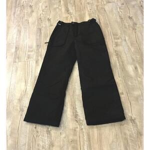 New Youth Black Columbia Sportswear Convertible Snow Pants Youth Size 14/16